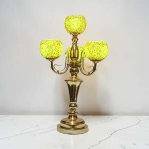 Turkish 4 Glass Electric Lounge Lamp (Each)