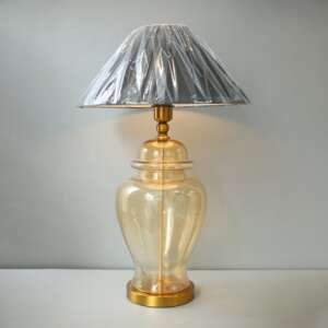 Ginger Shape Champagne Glass Table Lamps (Pair)