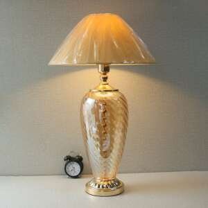 Glass 022 Champagne Lounge Lamps (Pair)