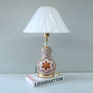 Turkish MD-04 Glass Table Lamps (Pair)