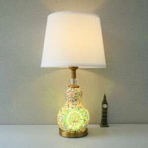 Turkish MD-04 Glass Table Lamps (Pair)
