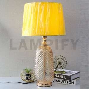 GL Model Y-103 Pineapple Table Lamps (Pair)