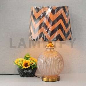 CNC Glass Y-102 Table Lamps (Pair)