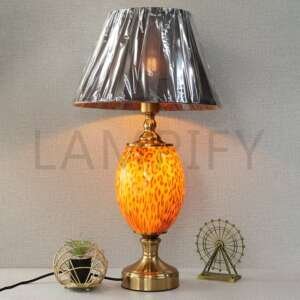 GL OVAL Tiger 01 Double Light Table Lamp (Pair)