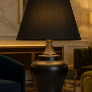 Luma Black Table Lamp (Pair)