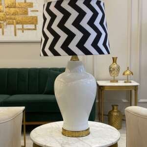 Chevron Charm Table Lamp (Pair)