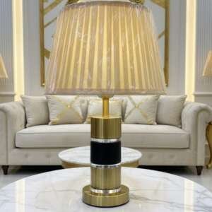 Monarch Black Gold Lamp (Pair)