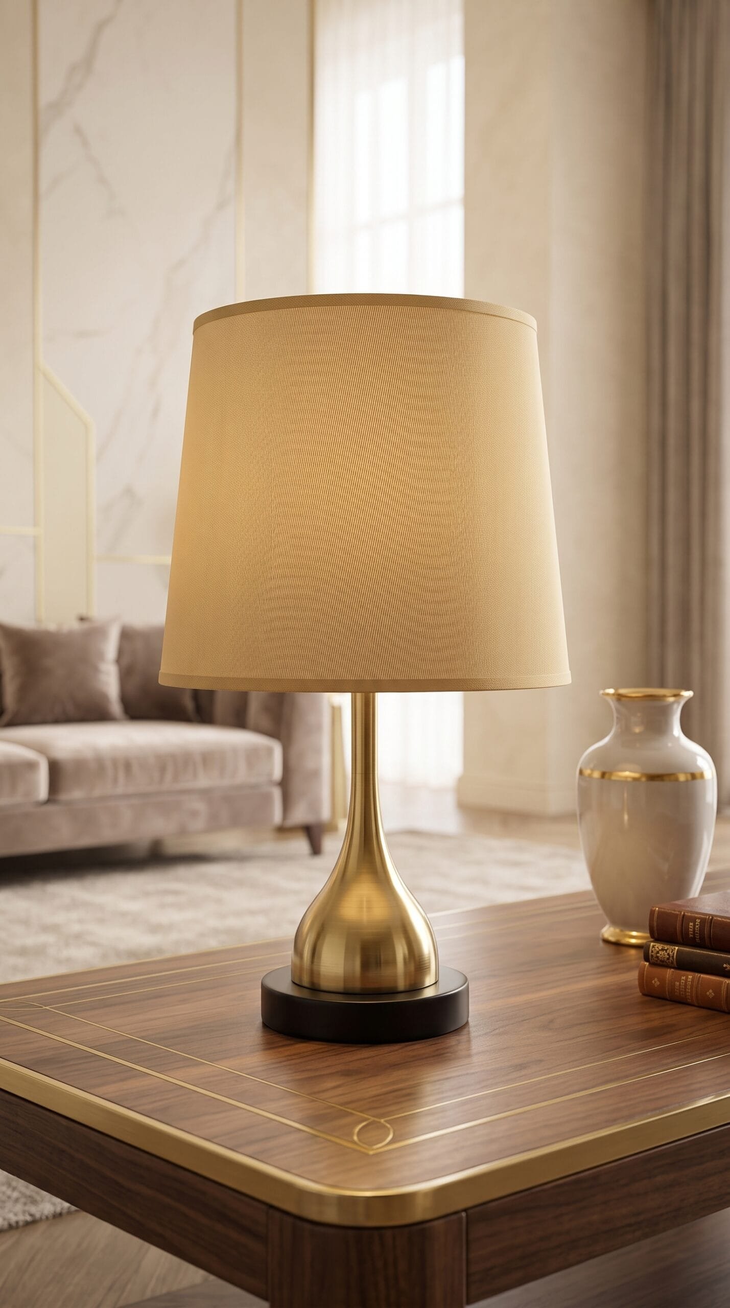 Verona Gold Lamp (Pair)