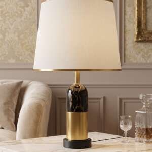Noir Luxe Table Lamp (Pair)