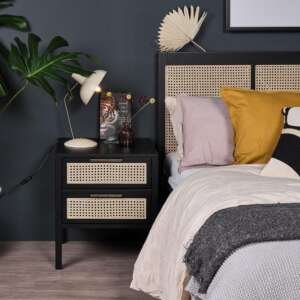 charlie-bedside-table-2-drawer-black-new
