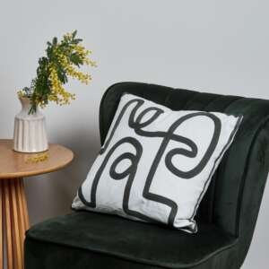 green-line-embroidered-cushion-cover