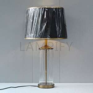 GL 5X12 Clear Glass Table Lamps(Pair)