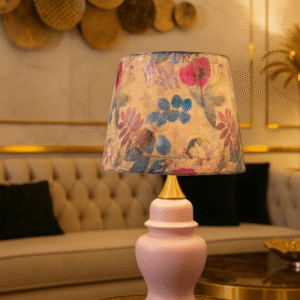 Royal Pink Table Lamp (Pair)